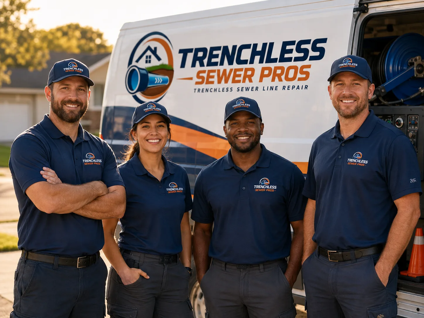 Trenchless Sewer Repair company in Harshaw, WI